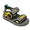 Futuristic Olive & Yellow Sandals for Baby Boys
