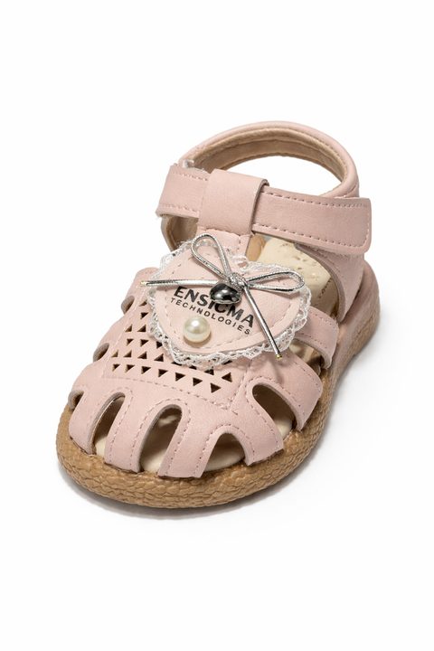 I Love Sports" Pink Glow Sandals (Girls)