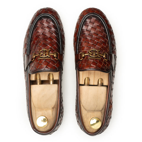 Rooba Men: Executive Woven Loafers (Sole Detail Edition)