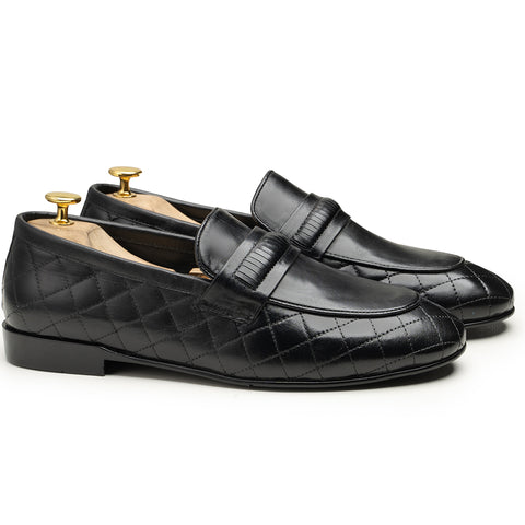 The Classic Black Diamond Loafer