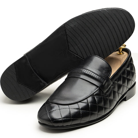 The Classic Black Diamond Loafer