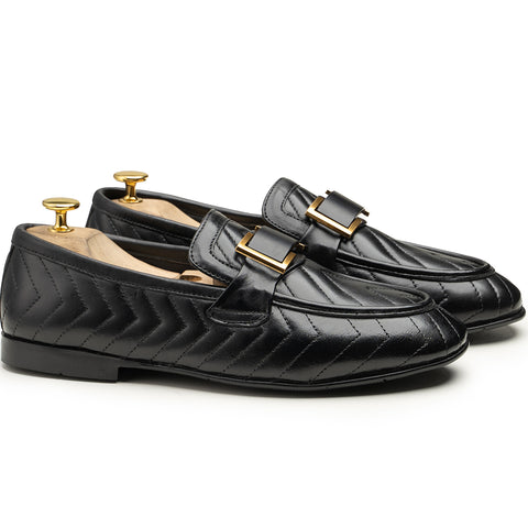The Modern Gentleman's Quilted Party Loafers