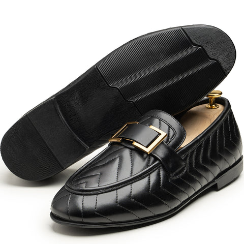 The Modern Gentleman's Quilted Party Loafers